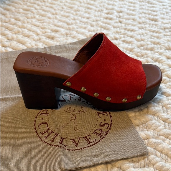 NWT! Penelope Chilvers Arusha Suede Muel - Picture 12 of 15